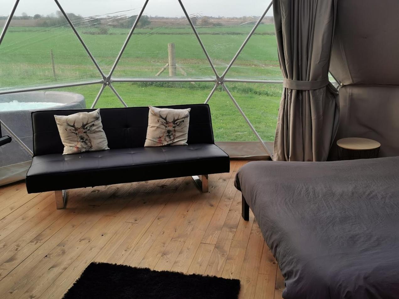 Ferienwohnung Lincoln Star Dome, Hot Tub, Bbq Langworth Exterior foto